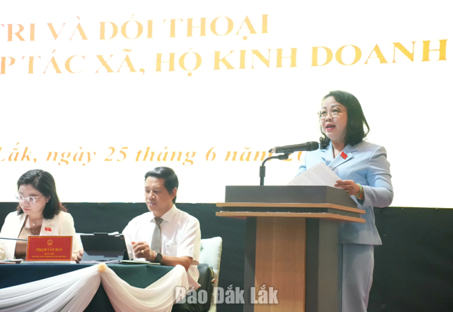 Đắk Lắk đối thoại với doanh nghiệp, hợp tác xã và hộ kinh doanh4
